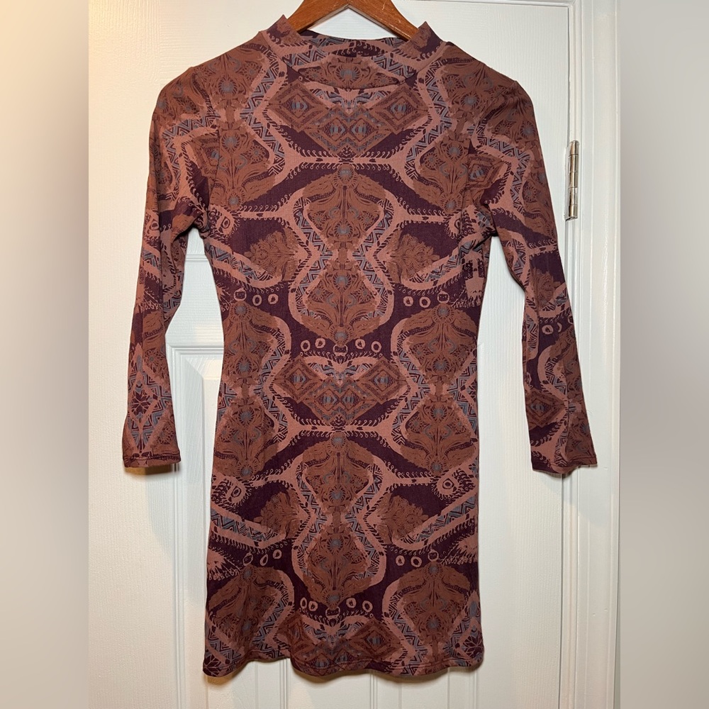 Free People Bohemian Print Dress